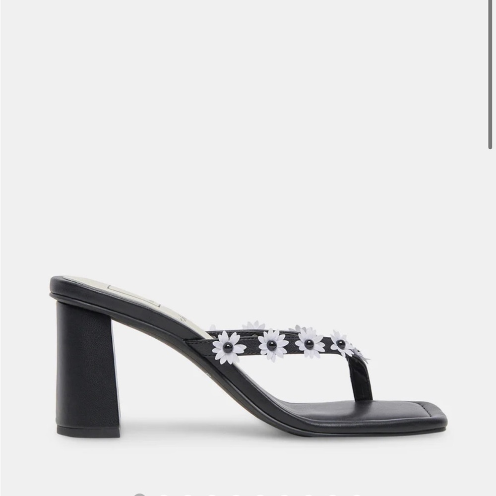 dolce vita x for love and lemons daphne black heels sandals